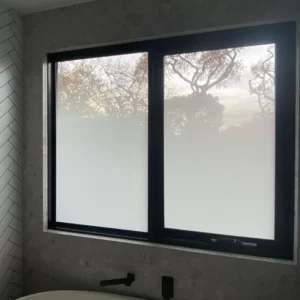 Frosting for Bathroom Windows