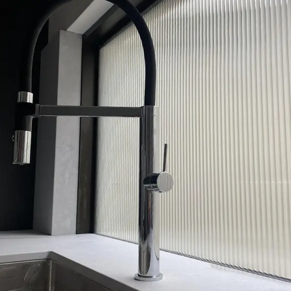 reeded glass film